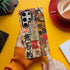 Custom Initials Japanese Calligraphy Galaxy Case